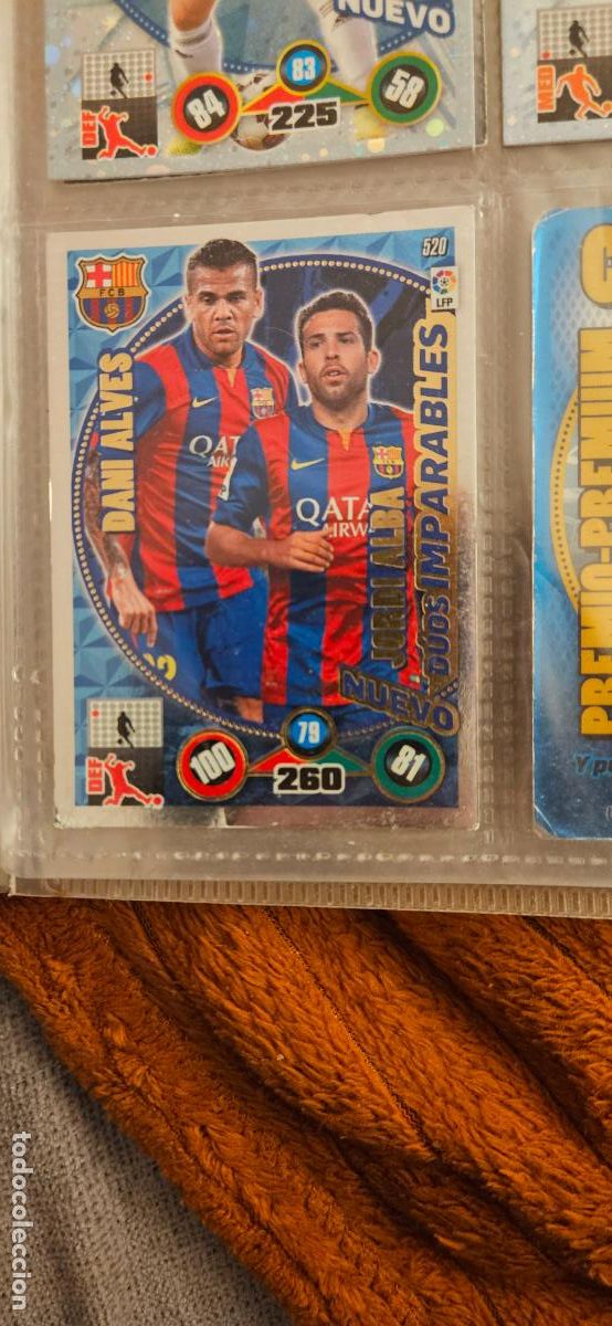 Cromos de F&uacute;tbol: 520 barcelona duos imparables nuevo adrenalyn 2014 2014 14 15 trading card