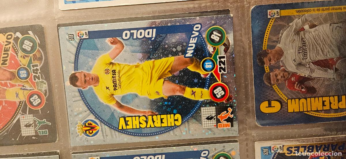 Fu&szlig;ball-Sticker: 518 cheryshev villarreal nuevo idolo adrenalyn 2014 2014 14 15 trading card