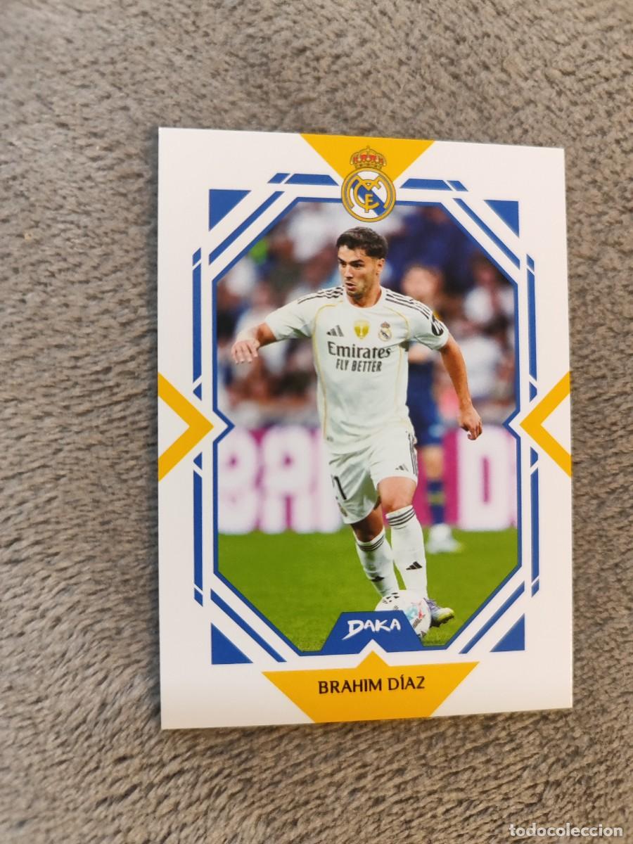 Fu&szlig;ball-Sticker: RM-3-A REAL MADRID BRAHIM D&Iacute;AZ REAL MADRID DAKA TOP AUDIENCE 2025 26 2026