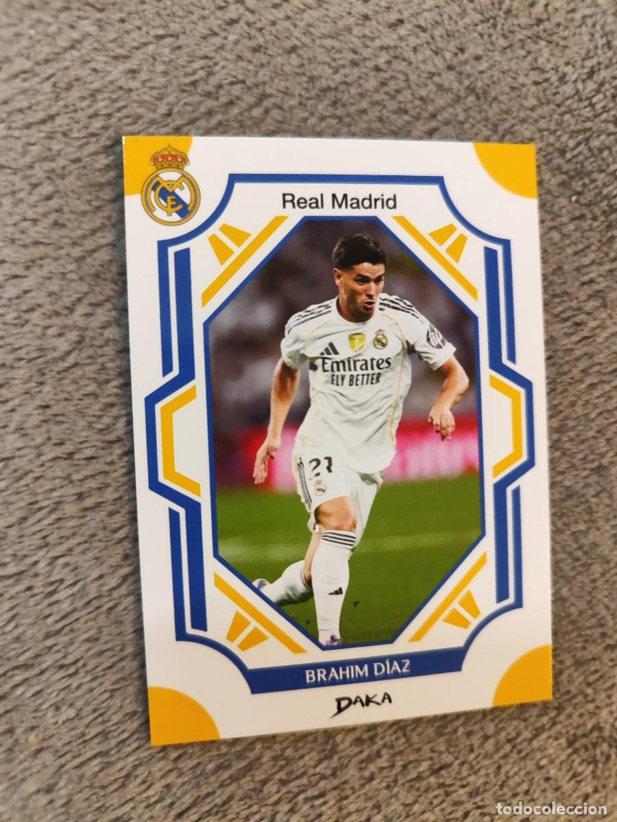 Fu&szlig;ball-Sticker: RM-3-B REAL MADRID BRAHIM D&Iacute;AZ REAL MADRID DAKA TOP AUDIENCE 2025 26 2026