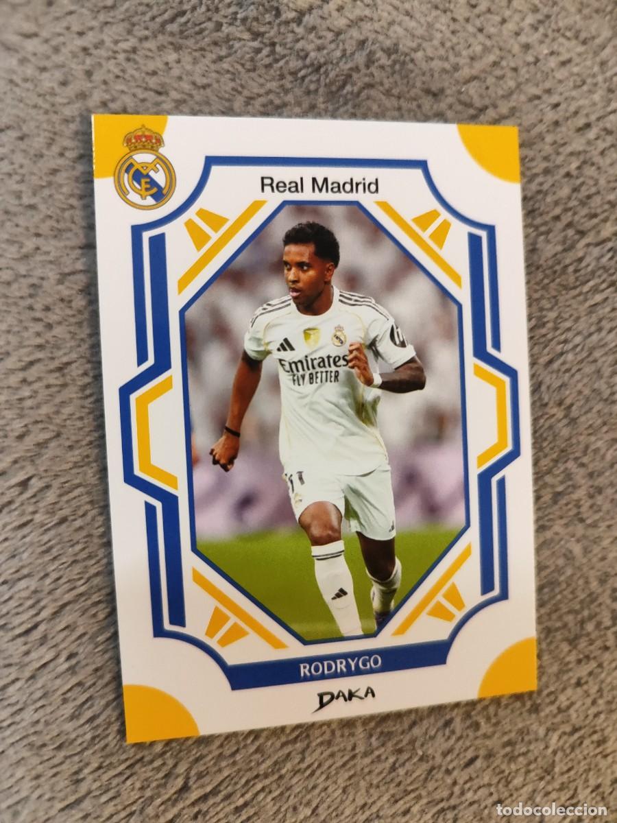 Cromos de f&uacute;tbol: RM-5-B REAL MADRID RODRYGO GOES REAL MADRID DAKA TOP AUDIENCE 2025 26 2026