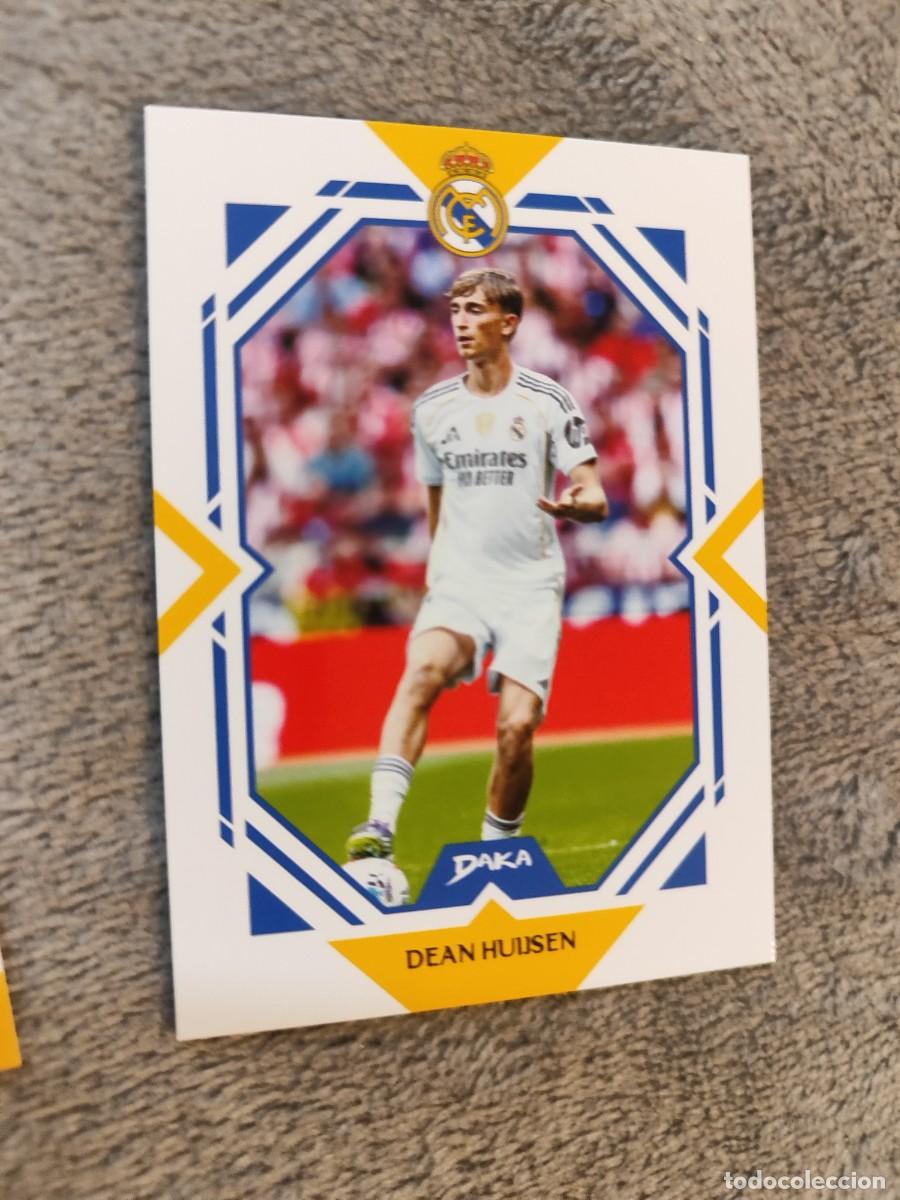 Cromos de Futebol: RM-14-A REAL MADRID DEAN HUIJSEN REAL MADRID DAKA TOP AUDIENCE 2025 26 2026 25