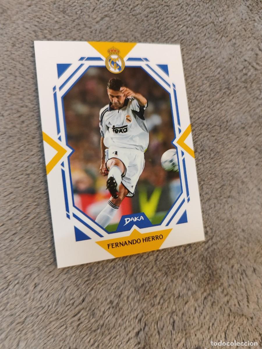 Cromos de F&uacute;tbol: RM-29-A REAL MADRID FERNANDO HIERRO REAL MADRID DAKA TOP AUDIENCE 2025 26 2026 25