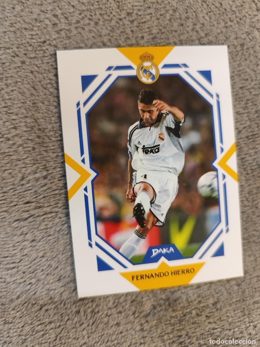 Cromos de F&uacute;tbol: RM-29-A REAL MADRID FERNANDO HIERRO REAL MADRID DAKA TOP AUDIENCE 2025 26 2026 25