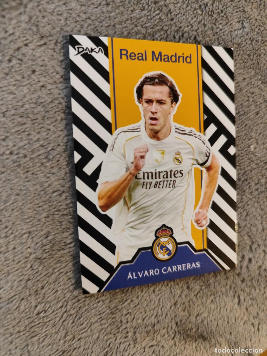 Fu&szlig;ball-Sticker: TP-15 REAL MADRID &Aacute;LVARO CARRERAS REAL MADRID DAKA TOP AUDIENCE 2025 26 2026 25