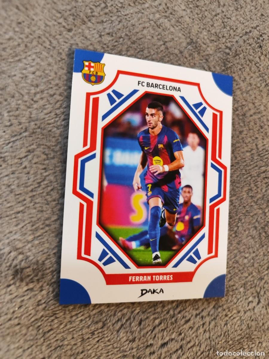 Figurine di Calcio: FCB-1-B F.C. BARCELONA FERRAN TORRES BARCELONA DAKA TOP AUDIENCE 2025 26 2026 25