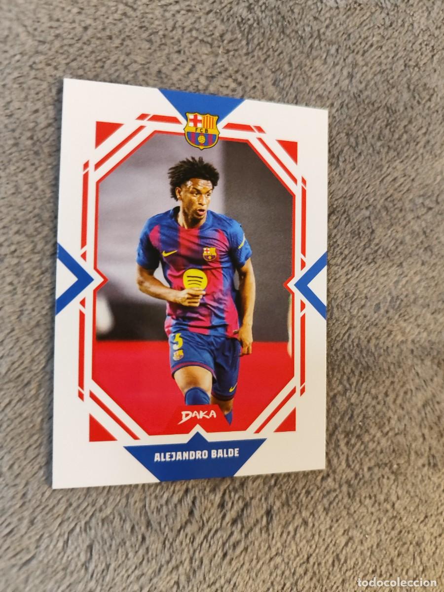 Fu&szlig;ball-Sticker: FCB-20-A F.C. BARCELONA ALEJANDRO BALDE BARCELONA DAKA TOP AUDIENCE 2025 26 2026 25