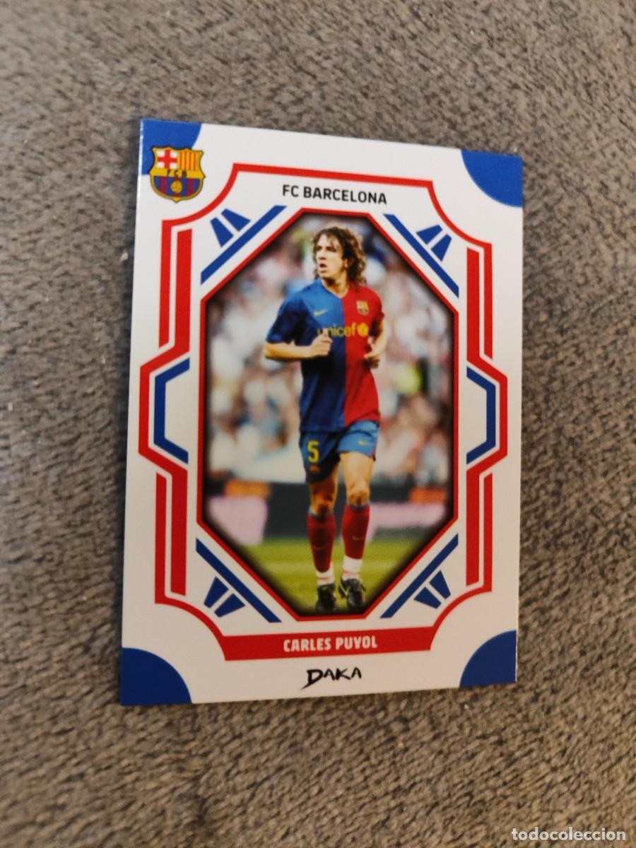 Cromos de F&uacute;tbol: FCB-27-B F.C. BARCELONA CARLES PUYOL BARCELONA DAKA TOP AUDIENCE 2025 26 2026 25
