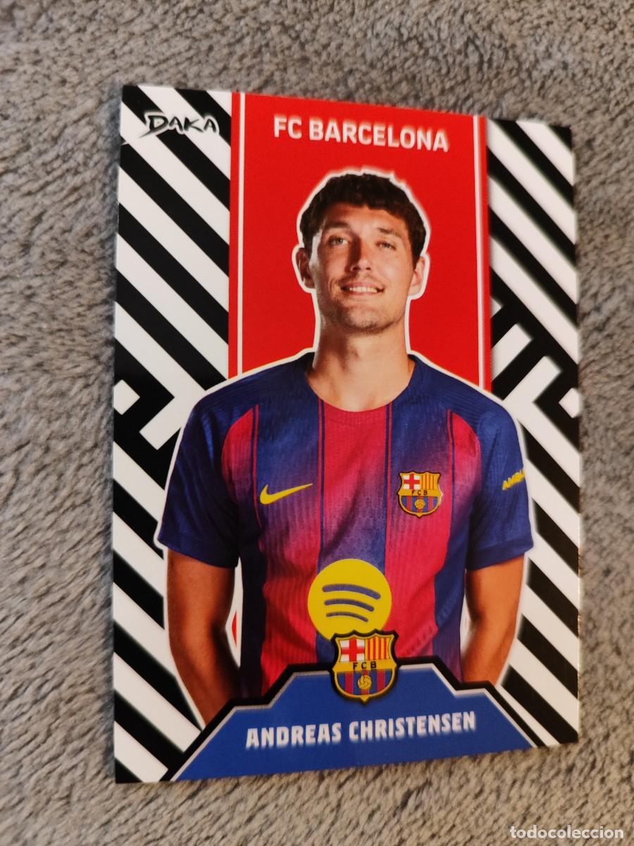 Figurine di Calcio: TP-18 F.C. BARCELONA ANDREAS CHRISTENSEN BARCELONA DAKA TOP AUDIENCE 2025 26 2026 25