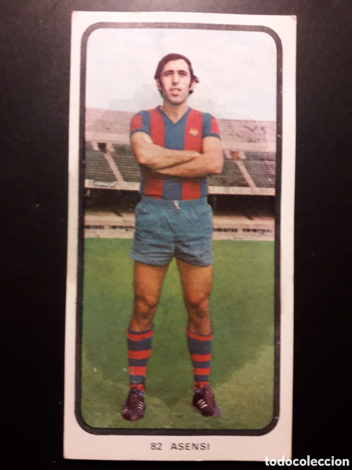 Cromos de F&uacute;tbol: ASENSI FC BARCELONA N&deg; 82 RUIZ ROMERO 73 74 1973 1974, DESPEGADO ALG&Uacute;N DEFECTO PEDIDO M&Iacute;NIMO 3&euro;