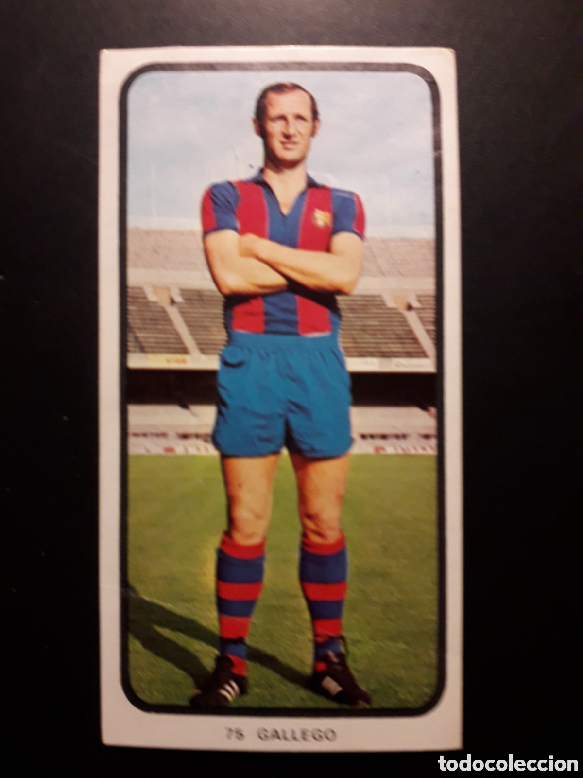 Cromos de F&uacute;tbol: GALLEGO FC BARCELONA N&deg; 75 RUIZ ROMERO 73 74 1973 1974, DESPEGADO FOTOS PEDIDO M&Iacute;NIMO 3&euro;