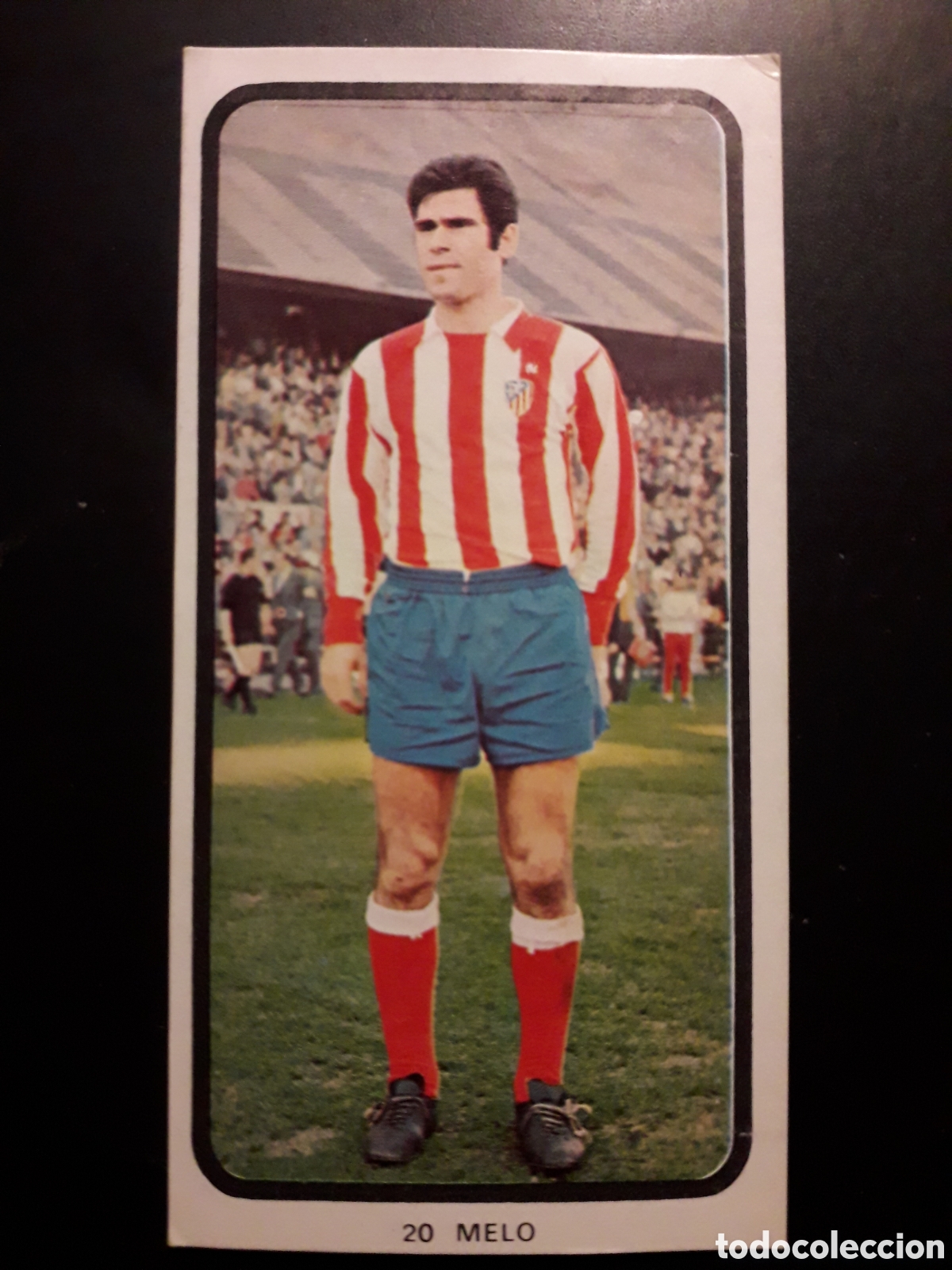 Cromos de F&uacute;tbol: MELO AT MADRID N&deg; 20 RUIZ ROMERO 73 74 1973 1974, DESPEGADO, PEDIDO M&Iacute;NIMO 3&euro;