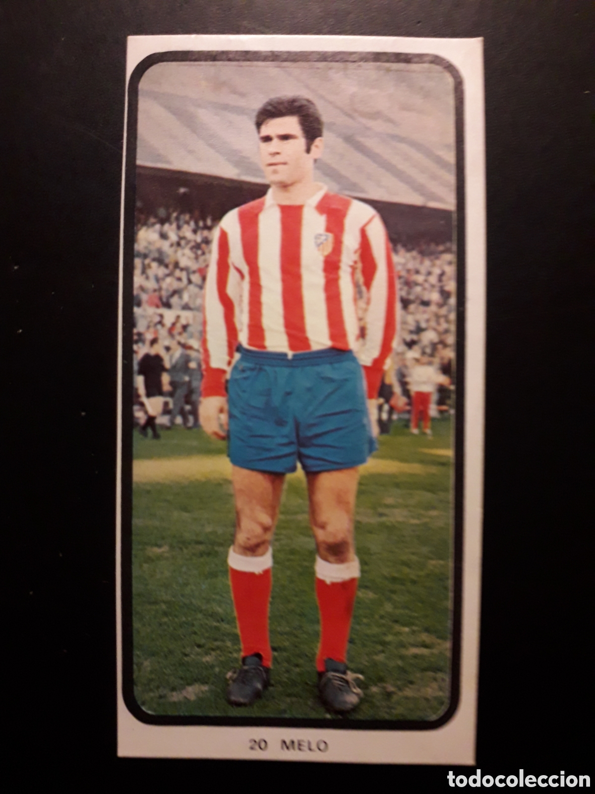 Cromos de F&uacute;tbol: MELO AT MADRID N&deg; 20 RUIZ ROMERO 73 74 1973 1974, DESPEGADO, PEDIDO M&Iacute;NIMO 3&euro;