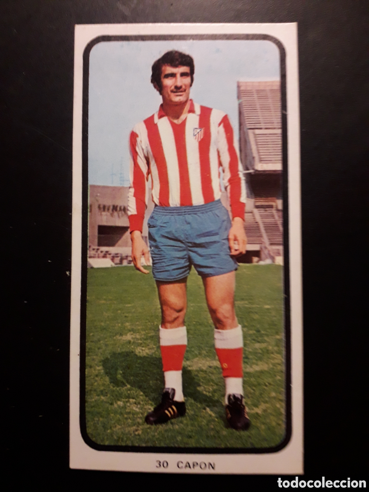 Cromos de F&uacute;tbol: CAP&Oacute;N AT MADRID N&deg; 30 RUIZ ROMERO 73 74 1973 1974, DESPEGADO, PEDIDO M&Iacute;NIMO 3&euro;