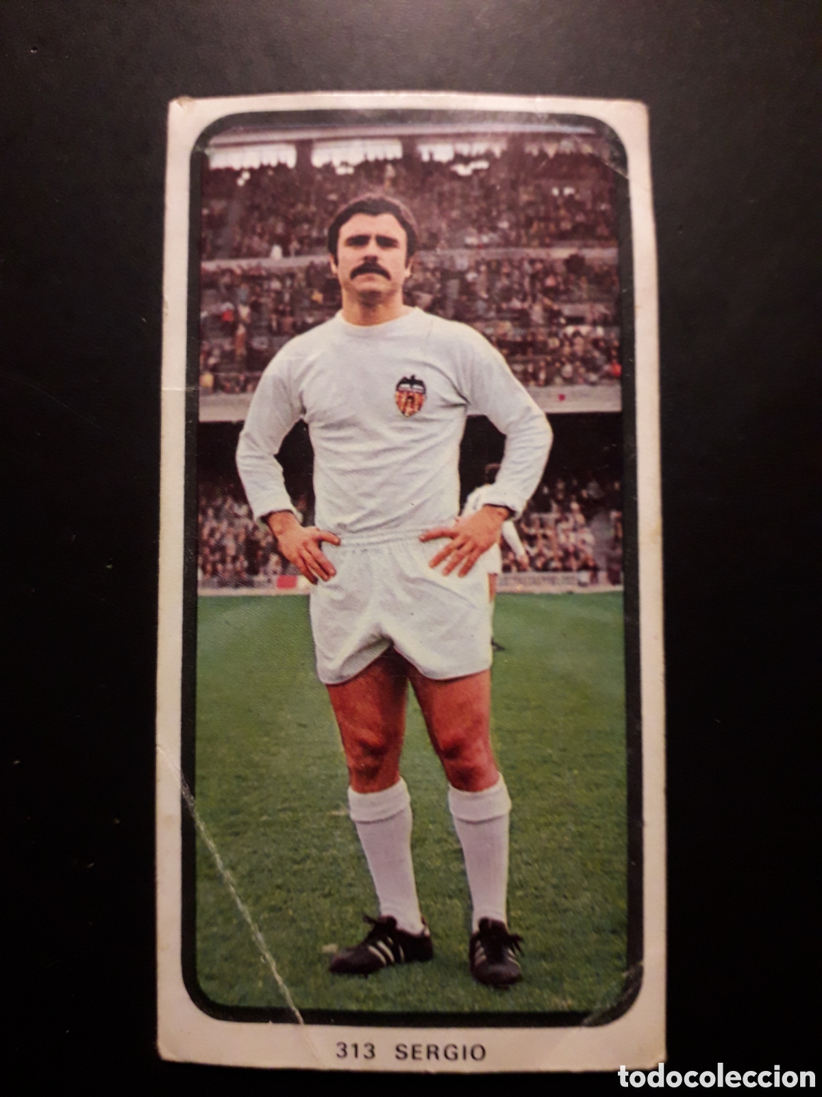 Cromos de F&uacute;tbol: SERGIO VALENCIA CF N&deg; 310 RUIZ ROMERO 73 74 1973 1974, DESPEGADO, ARRUGAS PEDIDO M&Iacute;NIMO 3&euro;