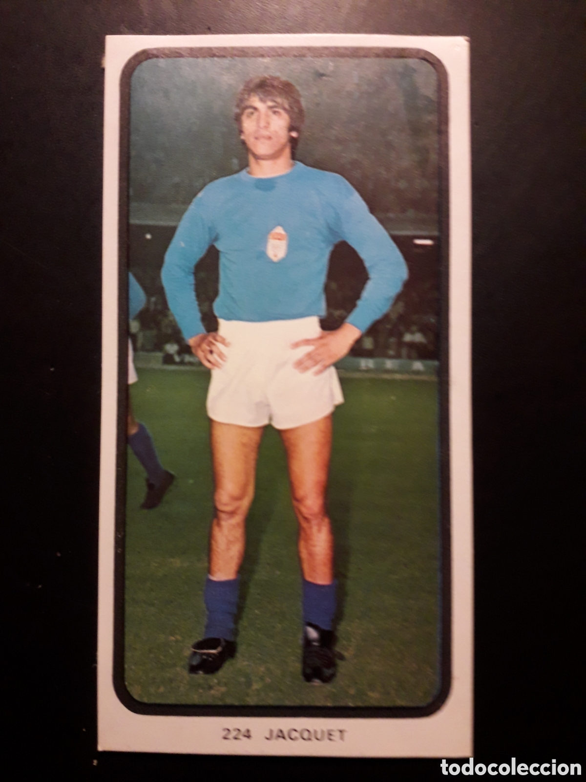 Cromos de F&uacute;tbol: JACQUET OVIEDO N&deg; 224 RUIZ ROMERO 73 74 1973 1974, DESPEGADO, PEDIDO M&Iacute;NIMO 3&euro;