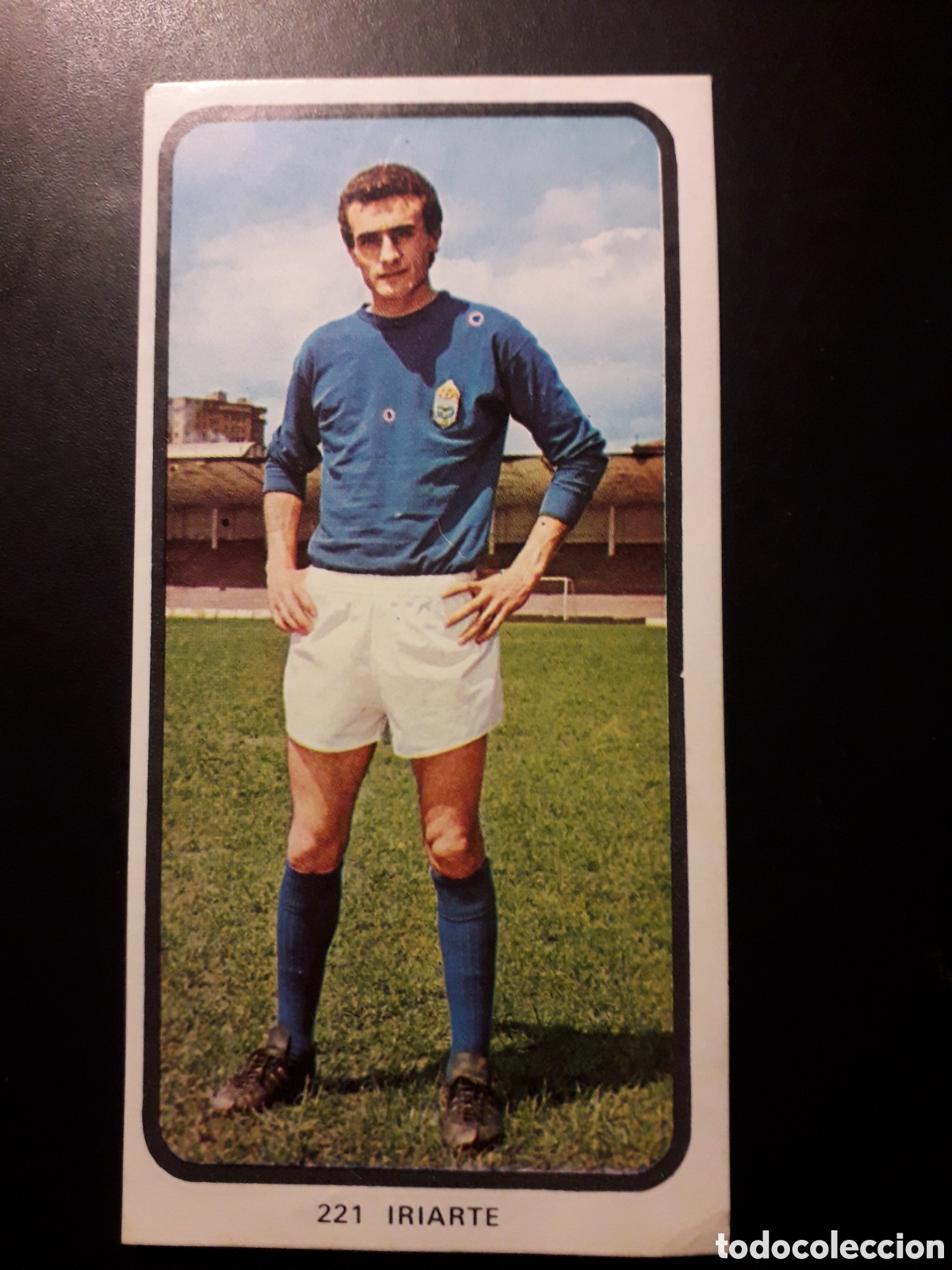 Cromos de F&uacute;tbol: IRIARTE OVIEDO N&deg; 221 RUIZ ROMERO 73 74 1973 1974, DESPEGADO, PEDIDO M&Iacute;NIMO 3&euro;