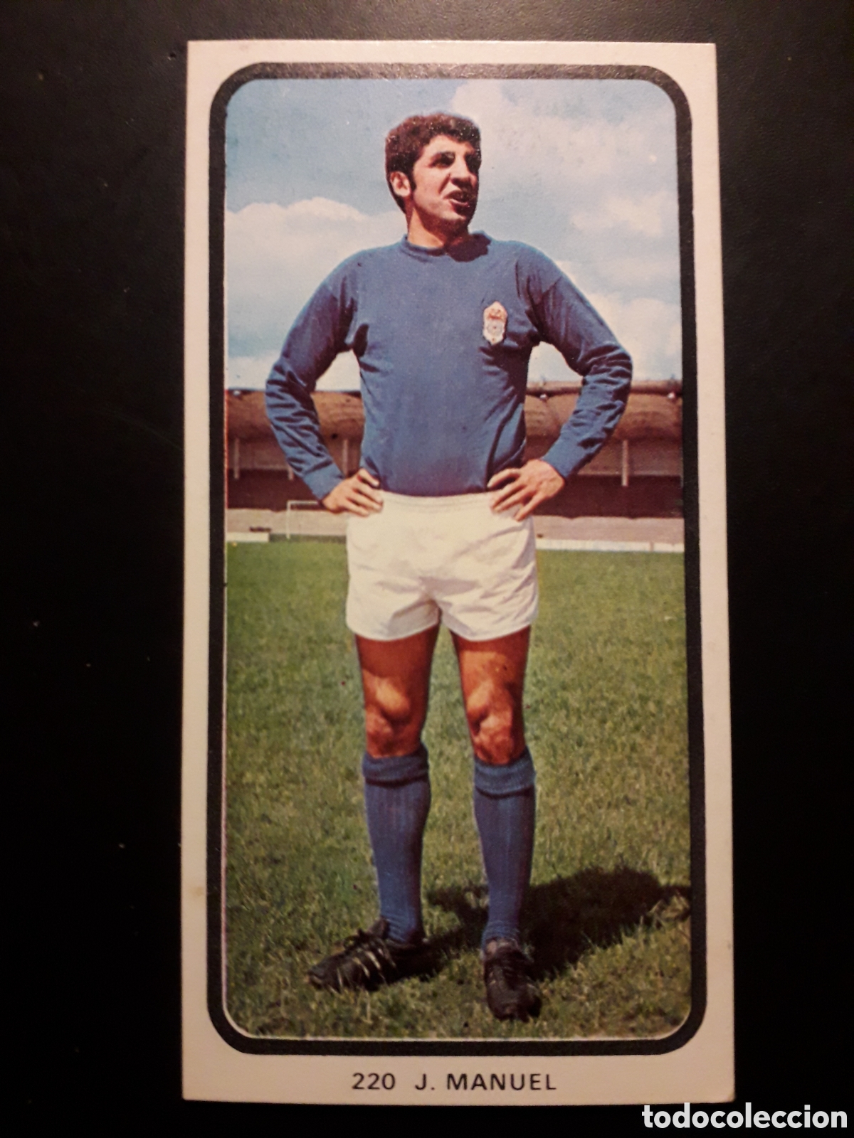 Cromos de F&uacute;tbol: JOS&Eacute; MANUEL OVIEDO N&deg; 220 RUIZ ROMERO 73 74 1973 1974, DESPEGADO, PEDIDO M&Iacute;NIMO 3&euro;
