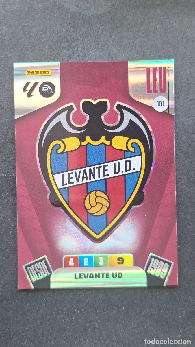 Fu&szlig;ball-Sticker: L1 ESCUDO LEVANTE U. D. 181 ADRENALYN XL LIGA 2025/2026 25 26 PANINI