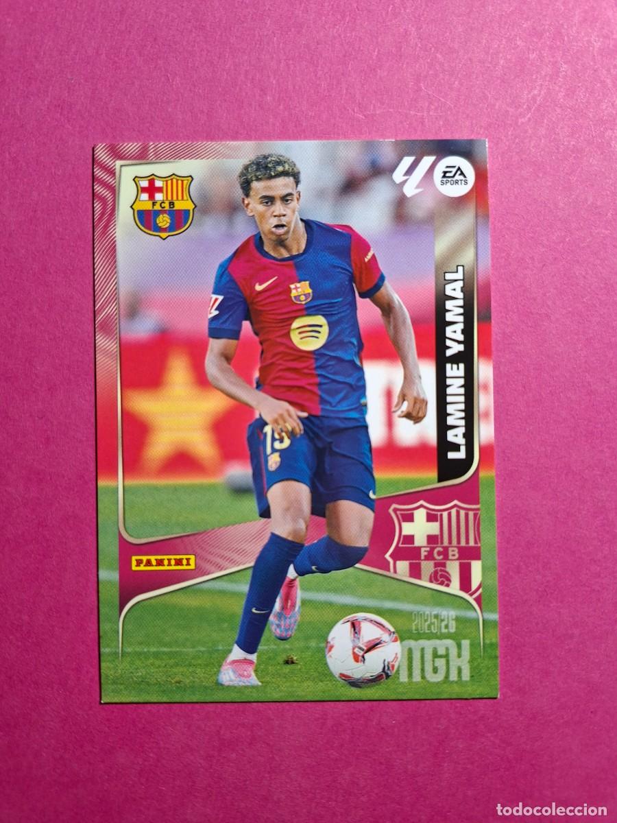 Cromos de F&uacute;tbol: 88 LAMINE YAMAL FC BARCELONA MEGACRACKS MGK 2025 2026 25 26