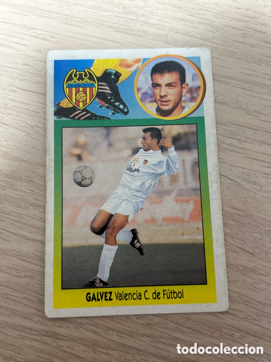 Football Stickers: GALVEZ VALENCIA COLOCA CARTON LIGA ESTE 1993 1994 93 94 NUNCA PEGADO SIN PEGAR