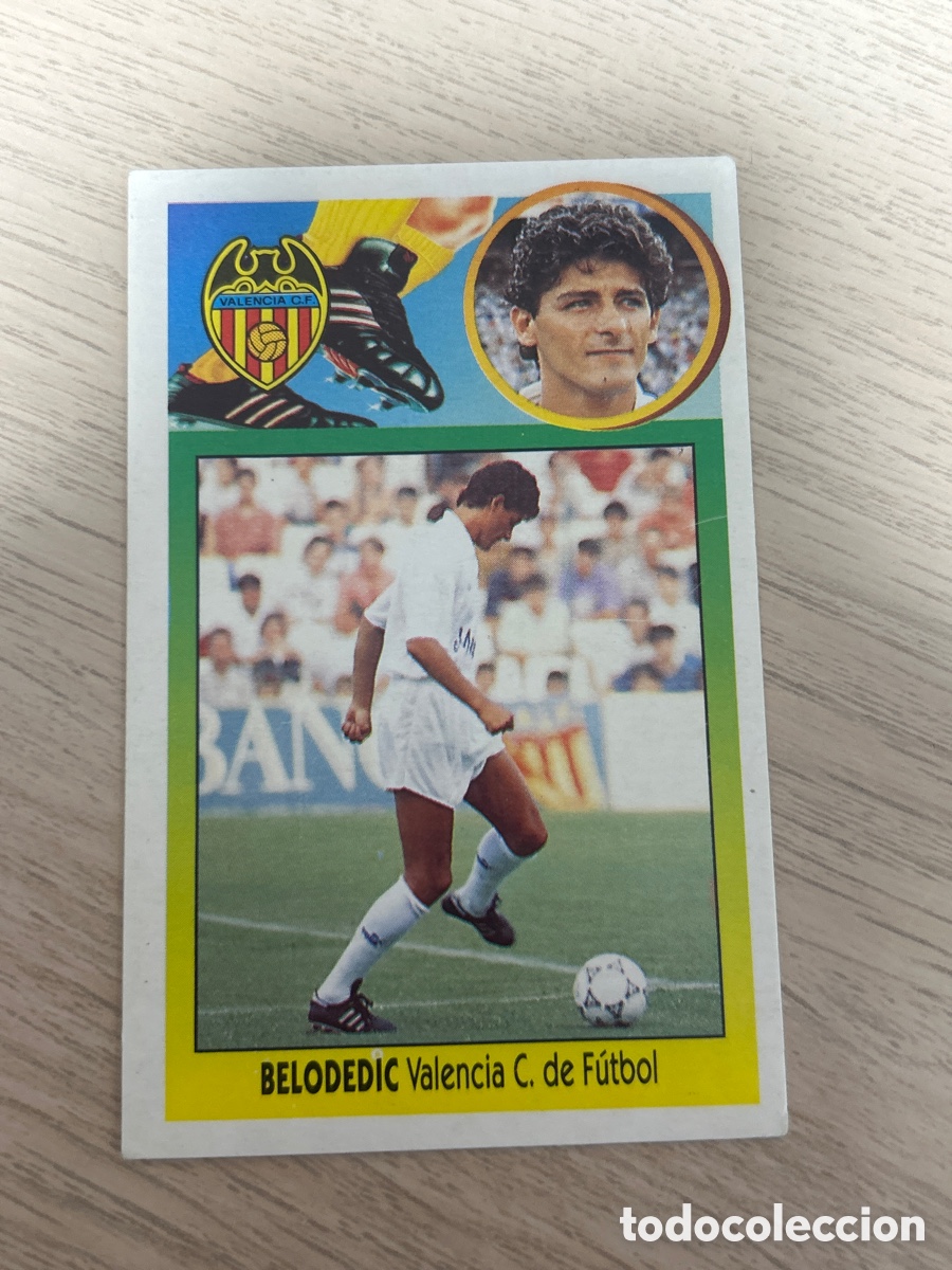 Football Stickers: BELODEDIC VALENCIA COLOCA CARTON LIGA ESTE 1993 1994 93 94 NUNCA PEGADO SIN PEGAR
