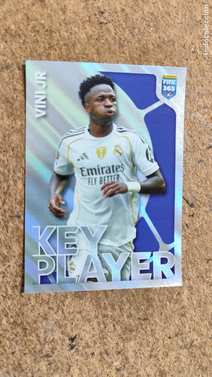 Football Stickers: FIFA 365 2026 UCL STICKER KEY PLAYER VINI JR REAL MADRID # 507 PANINI