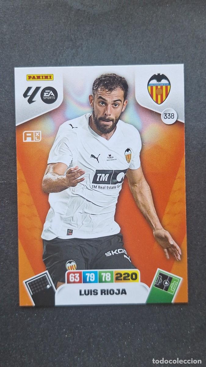 Figurine di Calcio: L1 LUIS RIOJA VALENCIA C. F. 338 ADRENALYN XL LIGA 2025/2026 25 26 PANINI