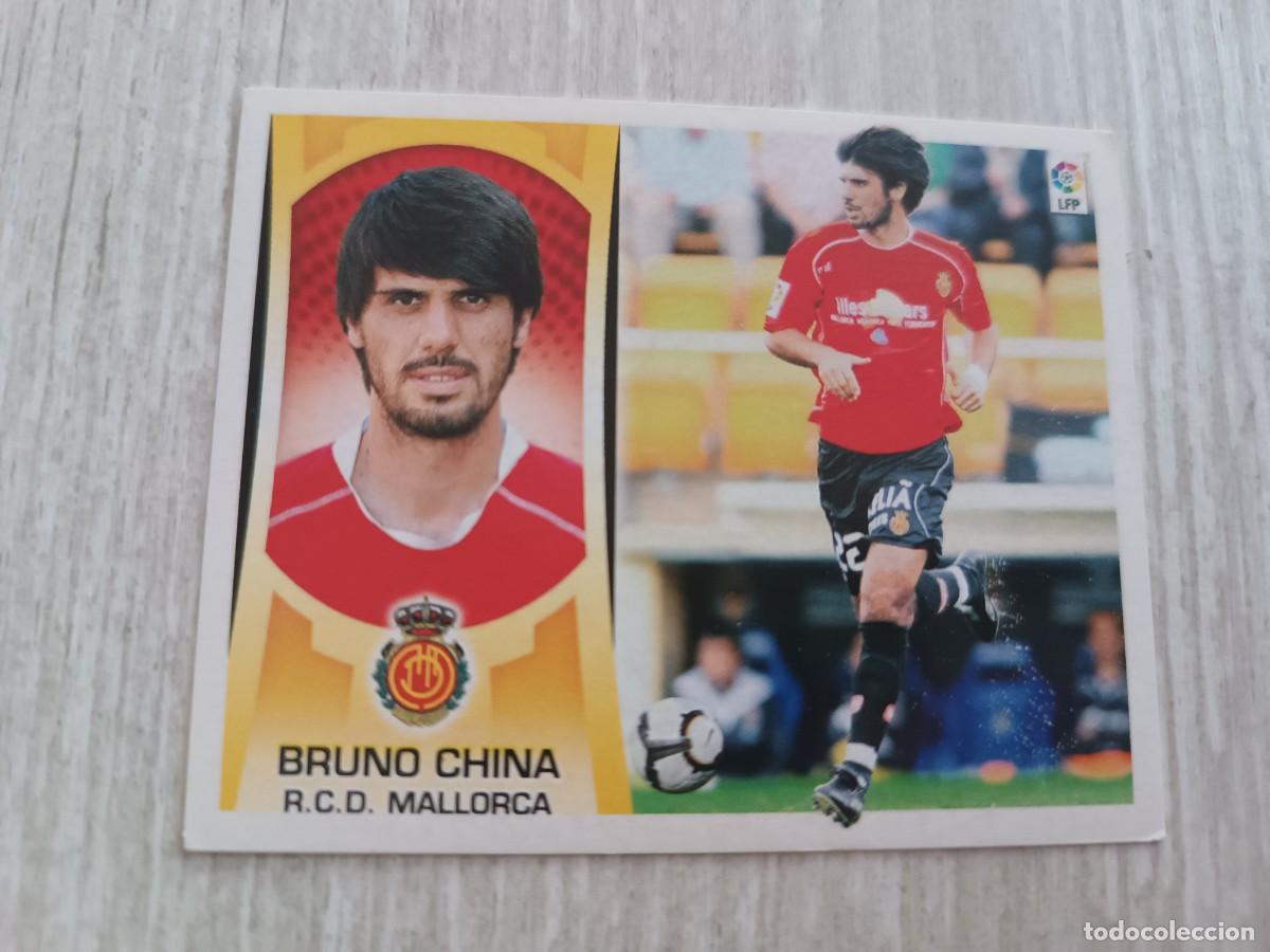 Figurine di Calcio: BRUNO CHINA FICHAJE 56 LIGA ESTE 2009 2010 09 10. NUNCA PEGADO