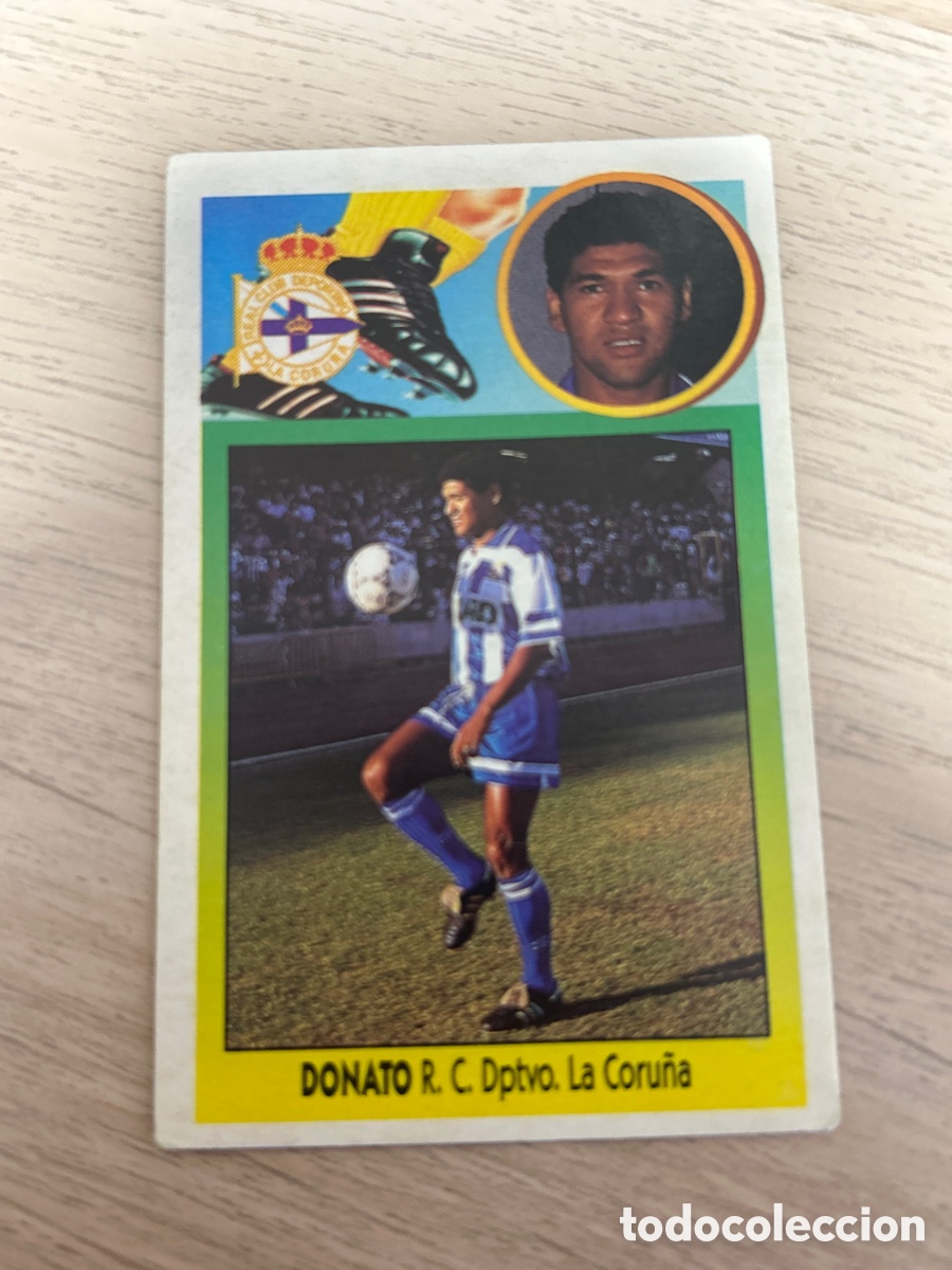 Cartes &agrave; collectionner de Football: DONATO DEPORTIVO COLOCA CARTON LIGA ESTE 1993 1994 93 94 NUNCA PEGADO SIN PEGAR