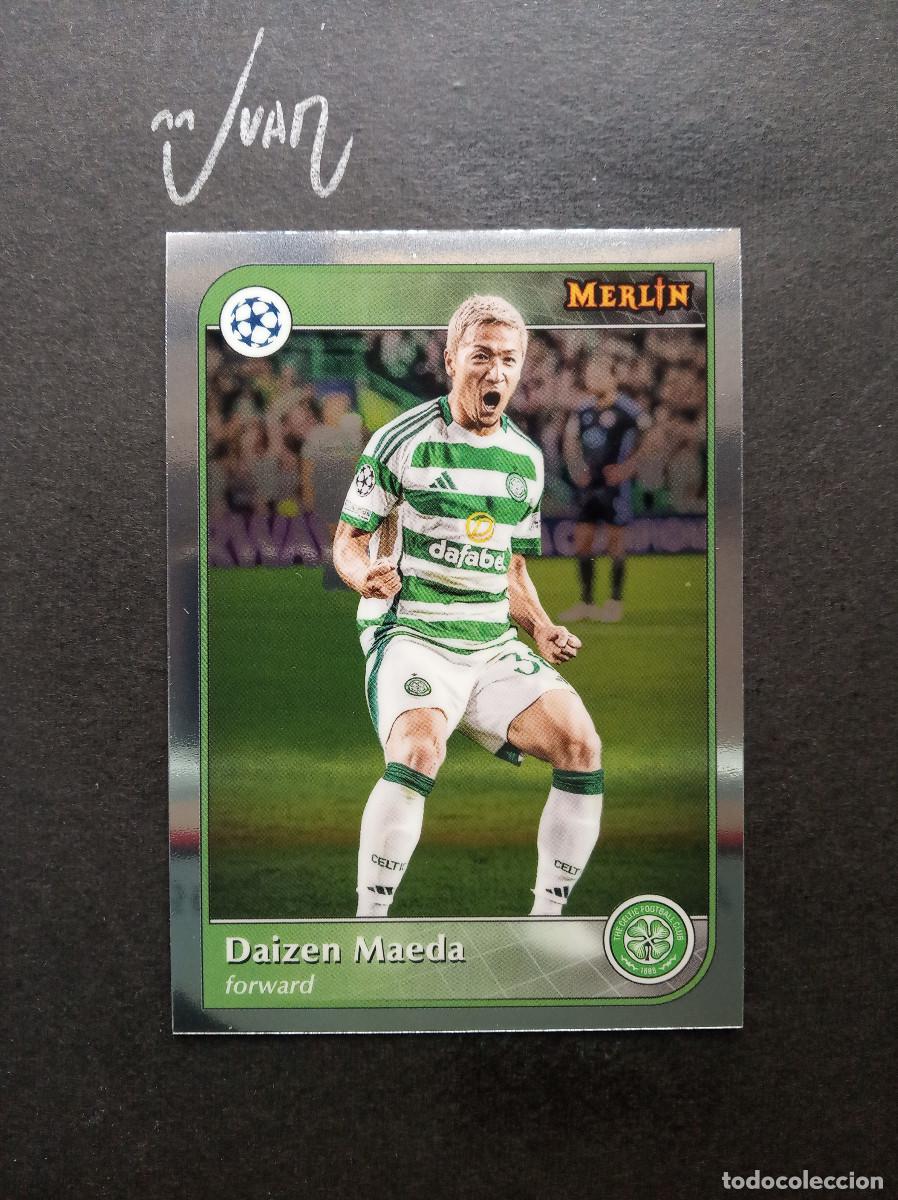 Figurine di Calcio: N&ordm; 97 DAIZEN MAEDA FC CELTIC JAPON ⚽ TOPPS &reg; MERLIN CHROME CLUB COMPETITIONS 2024 2025 24 25