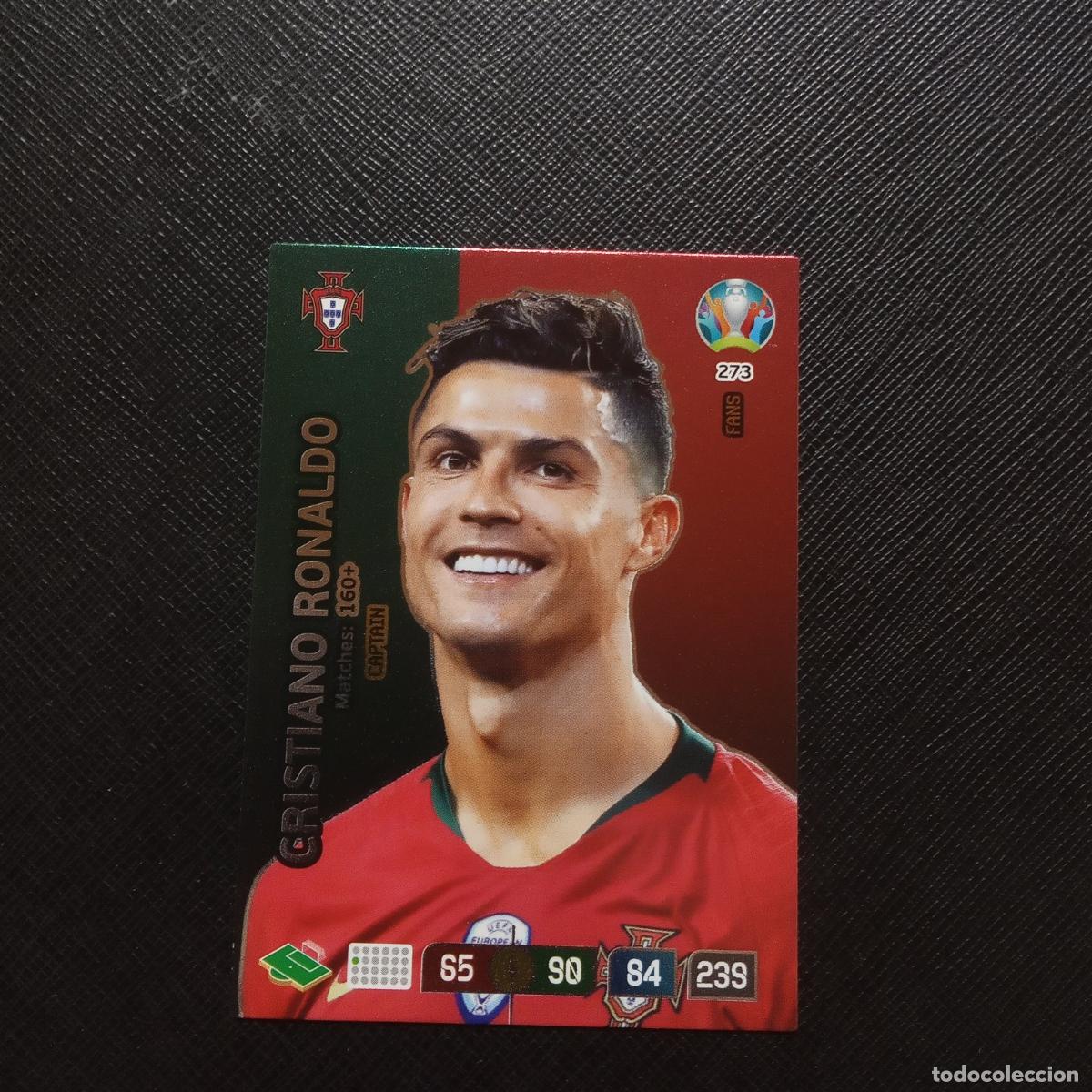 Cromos de F&uacute;tbol: 273 CRISTIANO RONALDO PORTUGAL PANINI ADRENALYN XL UEFA EURO 2020 CROMO FUTBOL 20 - A202 PG487
