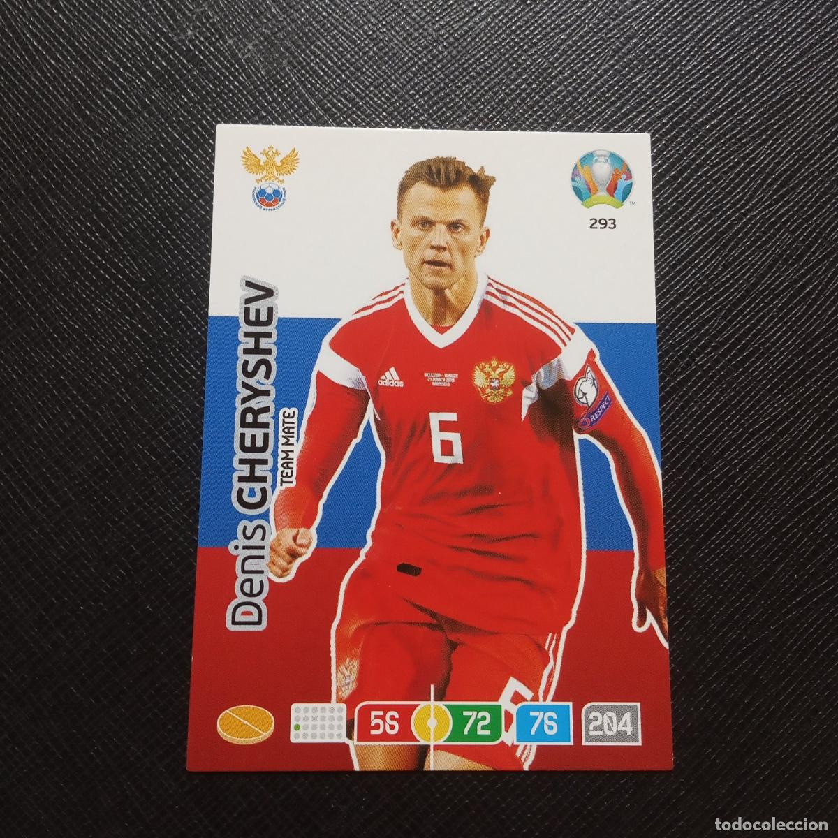 Figurine di Calcio: 293 CHERYSHEV RUSIA PANINI ADRENALYN XL UEFA EURO 2020 CROMO FUTBOL 20 - A202 PG523