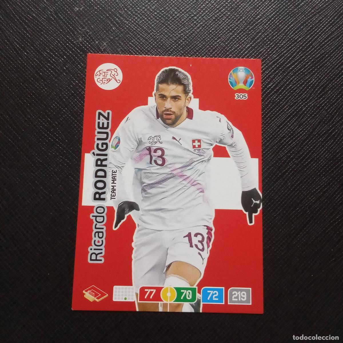 Cromos de Futebol: 305 RODRIGUEZ SUIZA PANINI ADRENALYN XL UEFA EURO 2020 CROMO FUTBOL 20 - A202 PG523