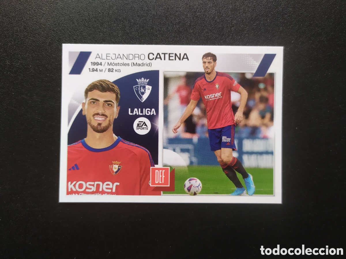 Cromos de f&uacute;tbol: Liga este 2023 2024 23 24 panini Catena fichaje n&deg; 6 Osasuna