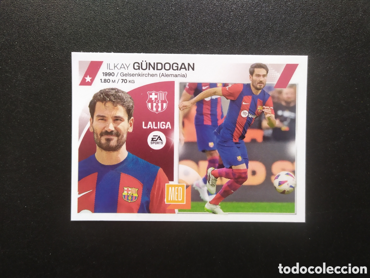 Cromos de Futebol: Liga este 2023 2024 23 24 panini Gundogan fichaje n&deg; 26 Barcelona