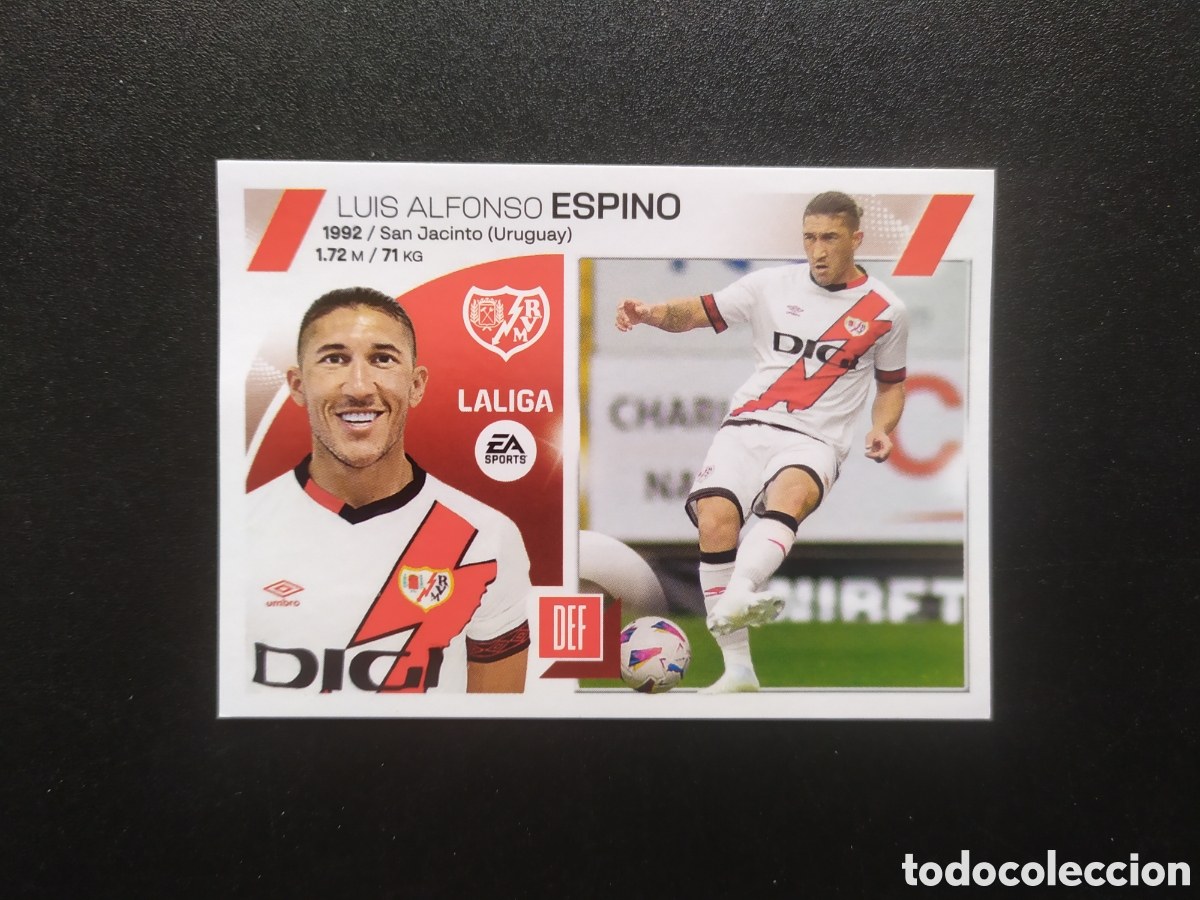 Fu&szlig;ball-Sticker: Liga este 2023 2024 23 24 panini Espino fichaje n&deg; 25 Rayo Vallecano