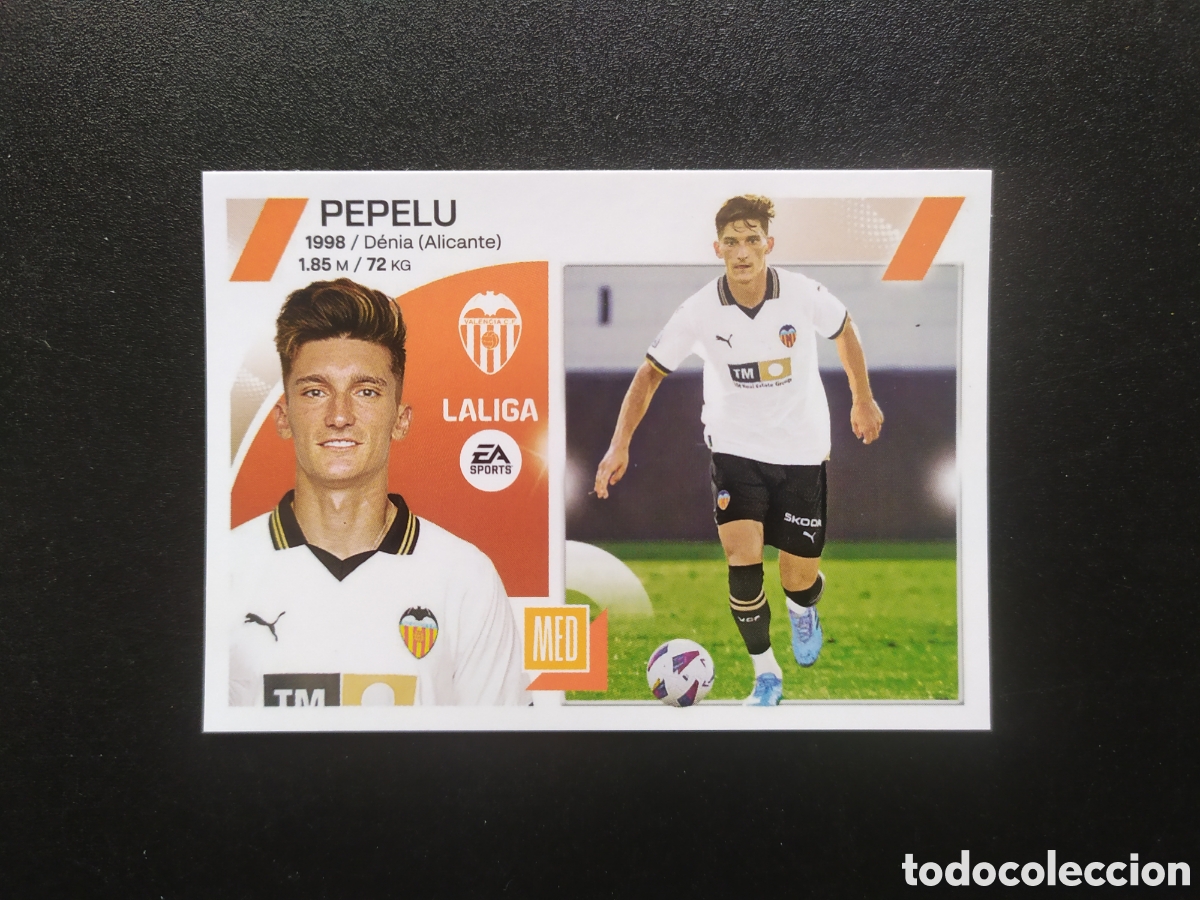 Cromos de Futebol: Liga este 2023 2024 23 24 panini Pepelu fichaje n&deg; 10 Valencia