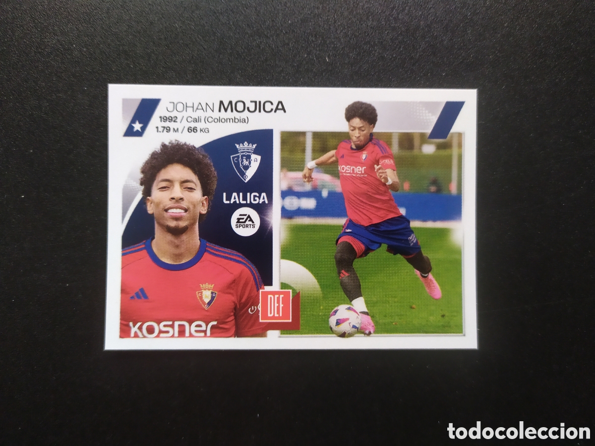 Cromos de Futebol: Liga este 2023 2024 23 24 panini Mojica fichaje n&deg; 30 Osasuna