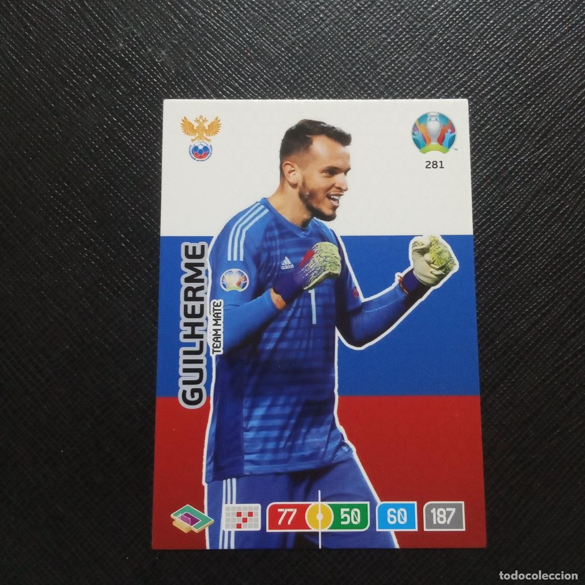 Fu&szlig;ball-Sticker: 281 GUILHERME RUSIA PANINI ADRENALYN XL UEFA EURO 2020 CROMO FUTBOL 20 - A201 PG68