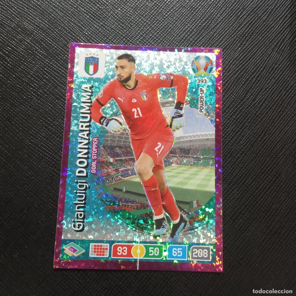Fu&szlig;ball-Sticker: 393 DONNARUMMA ITALIA PANINI ADRENALYN XL UEFA EURO 2020 CROMO FUTBOL 20 - A201 PG71