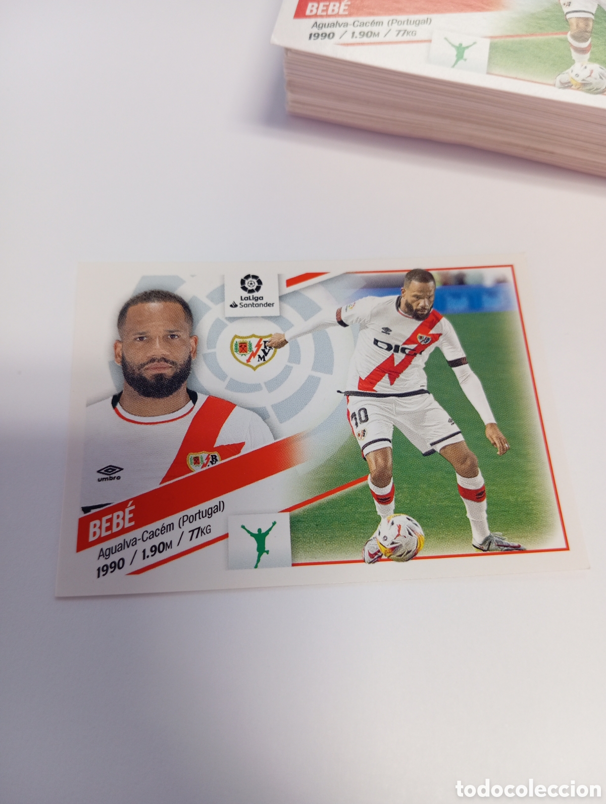 Fu&szlig;ball-Sticker: Bebe 18 RAYO VALLECANO LIGA 22-23 ESTE 2022 2023 PANINI