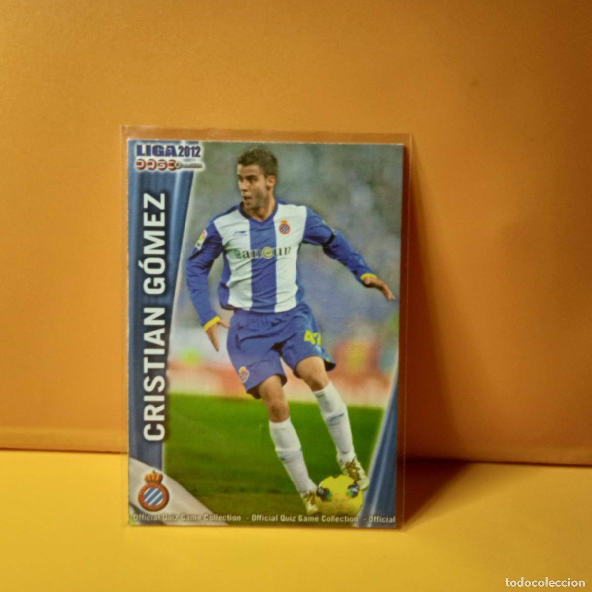 Fu&szlig;ball-Sticker: MUNDICROMO 2011 2012 11 12 (UH III) CRISTIAN G&Oacute;MEZ 1254 R.C.D ESPANYOL