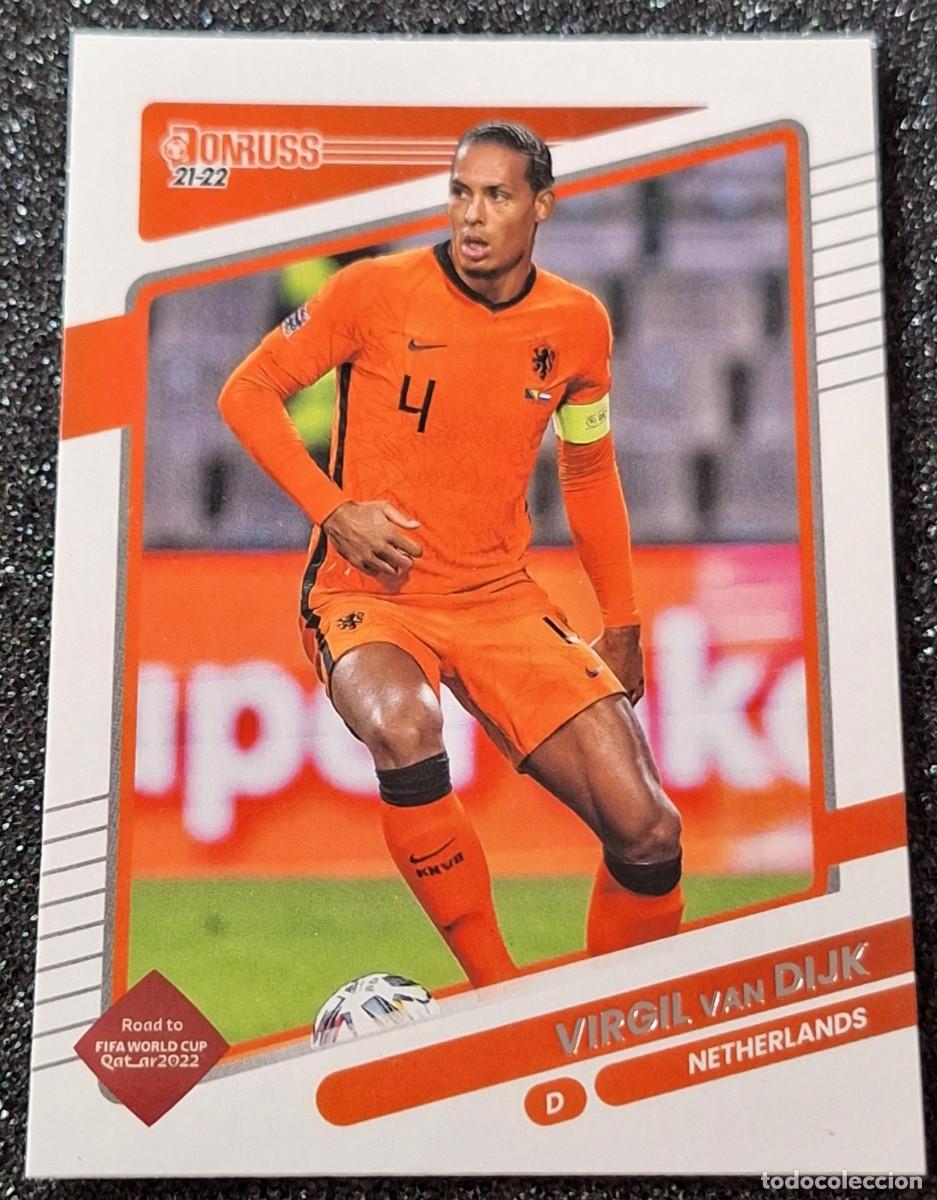 Football Stickers: Virgil Van Dijk Paises Bajos Panini Donruss Soccer