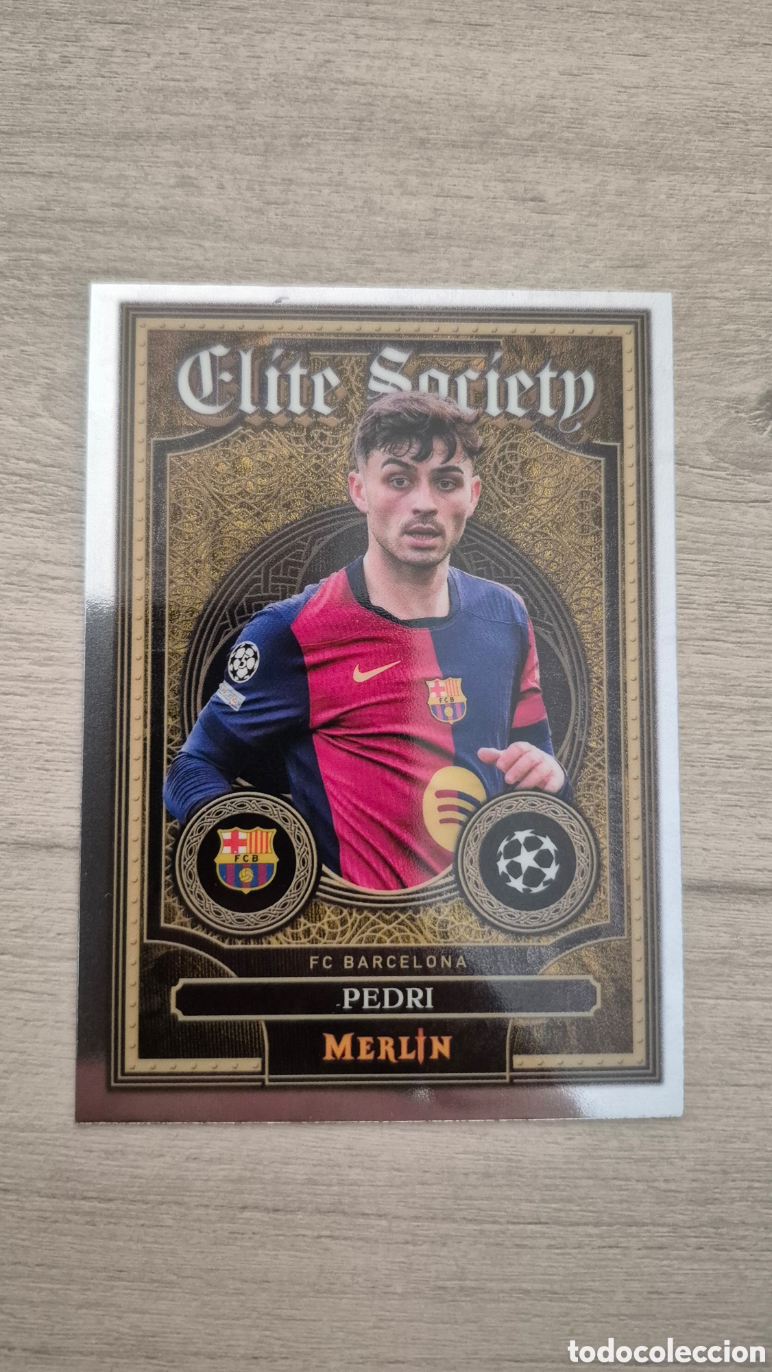 Figurine di Calcio: Pedri Elite Society Topps Merlin 24/25