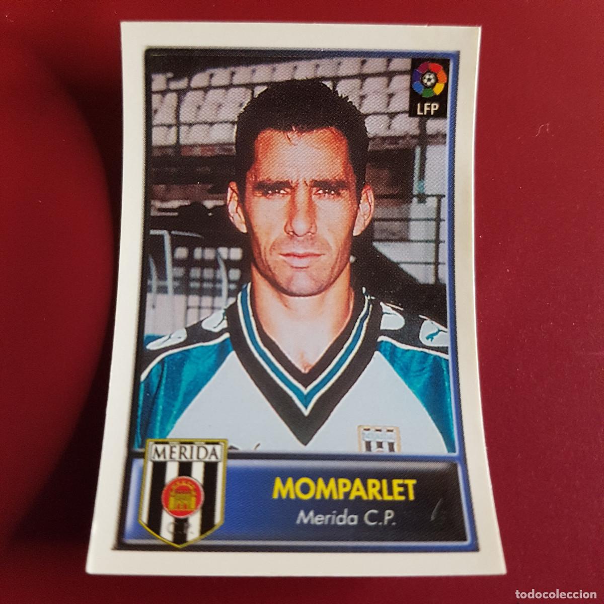Fu&szlig;ball-Sticker: BOLLYCAO - FUTBOL 97 98 - 1997 1998 - MERIDA - MOMPARLET - 124 - NUNCA PEGADO