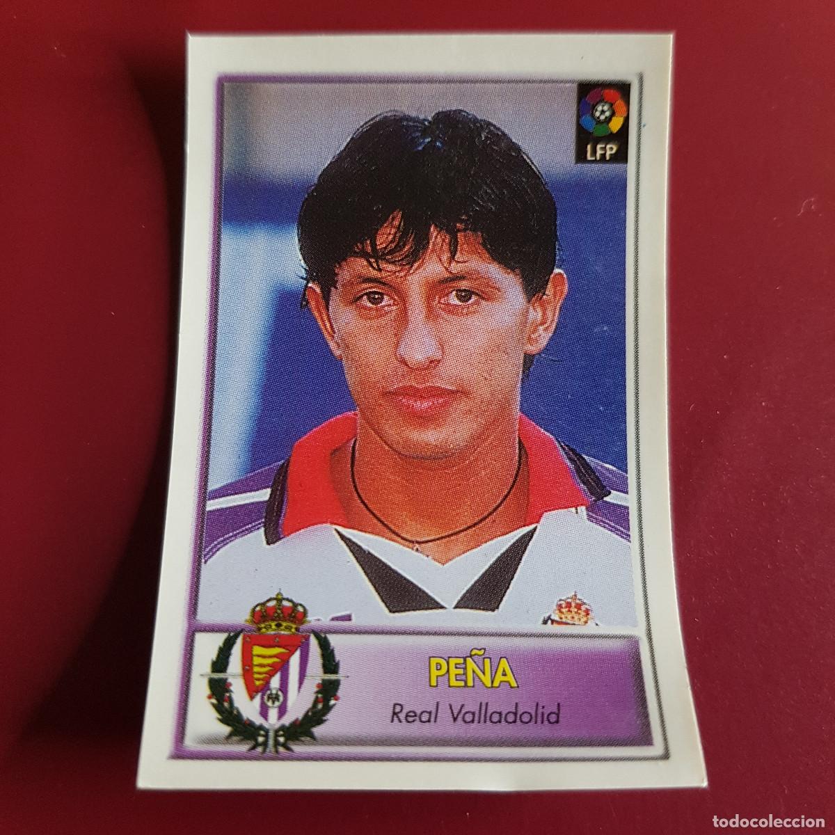 Fu&szlig;ball-Sticker: BOLLYCAO - FUTBOL 97 98 - 1997 1998 - VALLADOLID - PE&Ntilde;A - 201 - NUNCA PEGADO