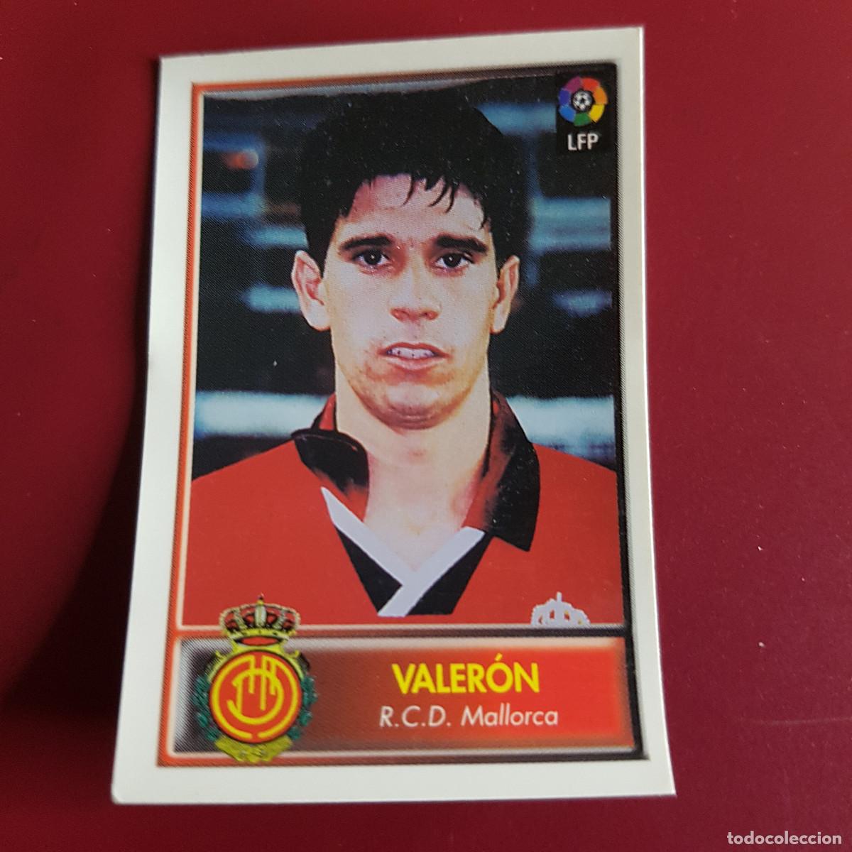Figurine di Calcio: BOLLYCAO - FUTBOL 97 98 - 1997 1998 - MALLORCA - VALERON - 243 - NUNCA PEGADO