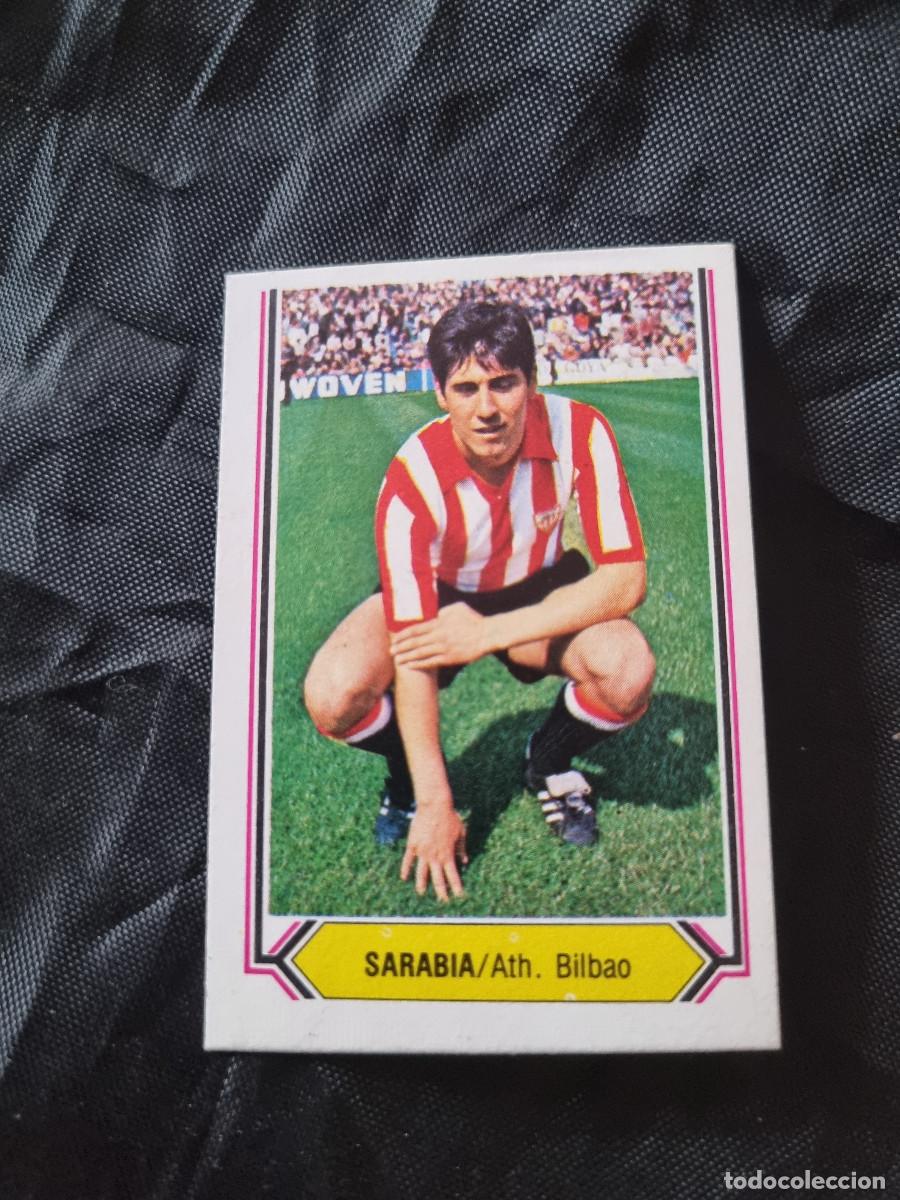 Figurine di Calcio: SARABIA. ATH. BILBAO. SIN PEGAR. EDICIONES ESTE LIGA 80/81. 1980/81. 1980/1981. PEDIDO MINIMO 3&euro;