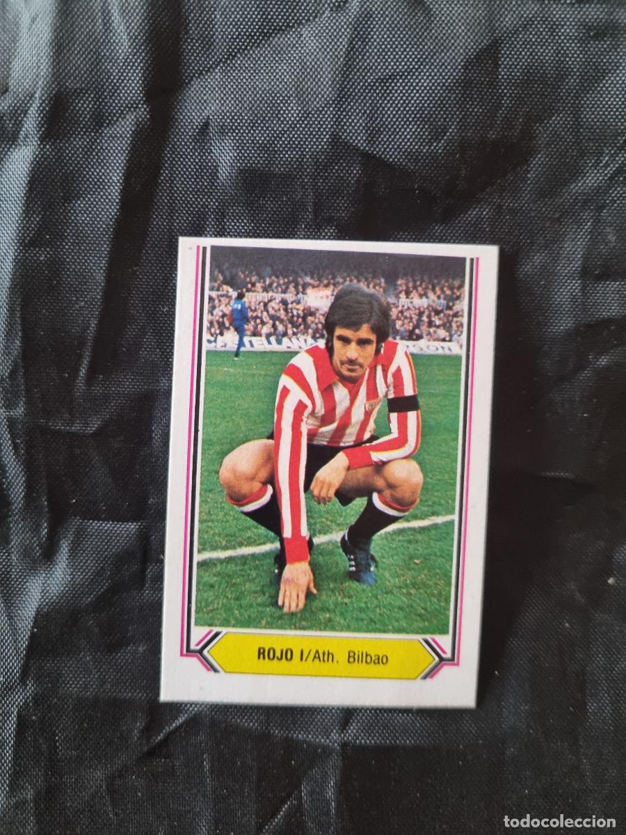 Figurine di Calcio: ROJO I. ATH. BILBAO. SIN PEGAR. EDICIONES ESTE LIGA 80/81. 1980/81. 1980/1981. PEDIDO MINIMO 3&euro;